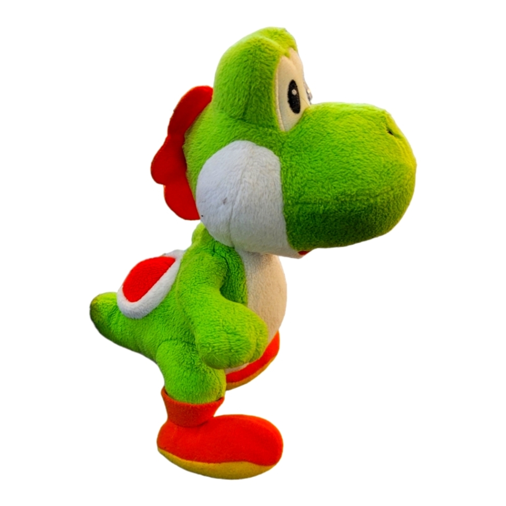 Super Mario Plush Green Yoshi 2014 Soft Toy Stuffed Animal Doll. 8"